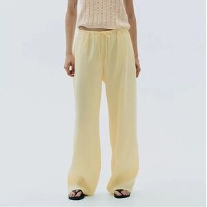 Zara Yellow Pants